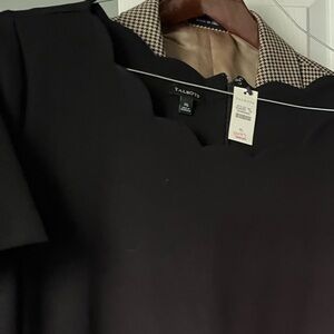 Talbots Black Short Sleeve Top
